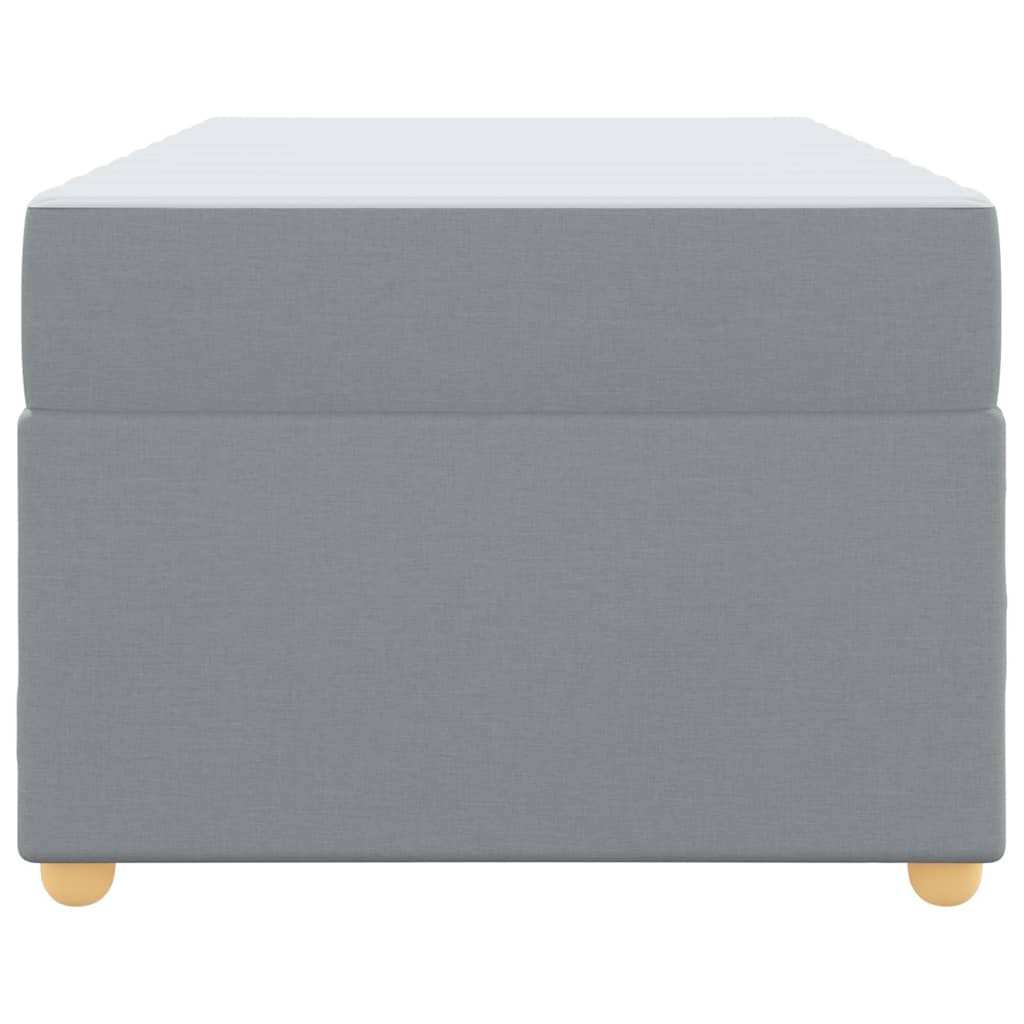 vidaXL Struttura del letto Grigio chiaro 80 x 200 cm Tessuto