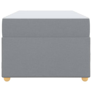 vidaXL Struttura del letto Grigio chiaro 80 x 200 cm Tessuto