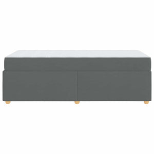vidaXL Struttura del letto Grigio scuro 80 x 200 cm Tessuto