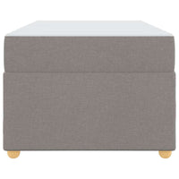 vidaXL Struttura del letto con materasso Talpa 90 x 190 cm Tessuto