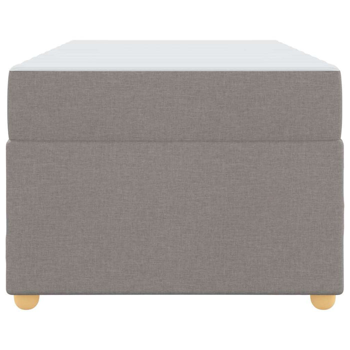 vidaXL Struttura del letto con materasso Talpa 90 x 190 cm Tessuto