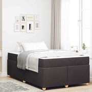 vidaXL Struttura del letto Marrone scuro 120 x 190 cm Tessuto