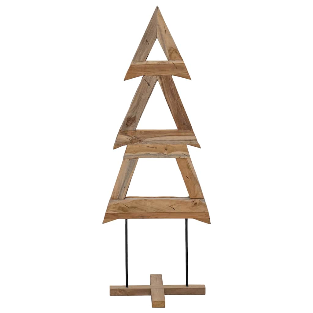 Albero di Natale Marrone 90 cm Legno massello di teak 42017926