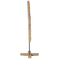 Albero di Natale Marrone 120 cm Legno massello di teak 42017927