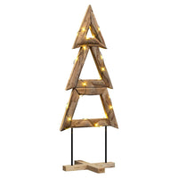 Albero di Natale Marrone 150 cm Legno massello di teak 42017928