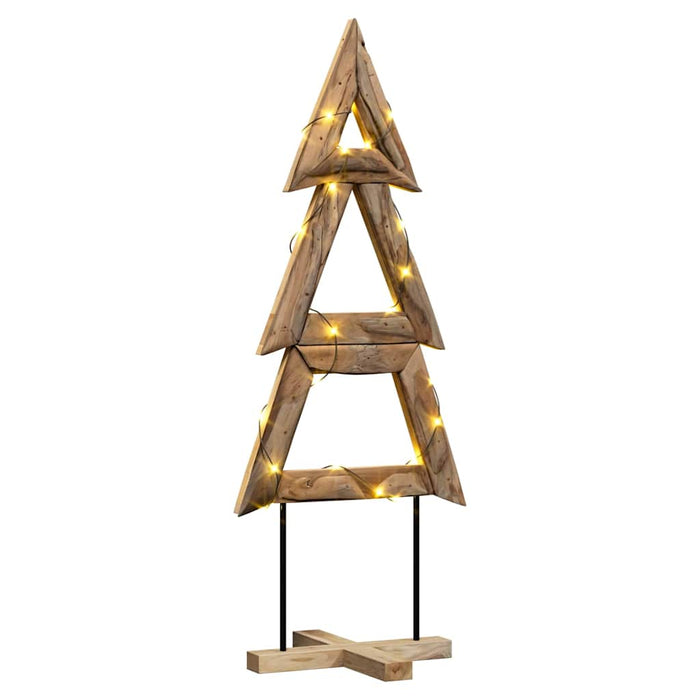 Albero di Natale Marrone 150 cm Legno massello di teak 42017928