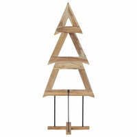 Albero di Natale Marrone 180 cm Legno massello di teak 42017929