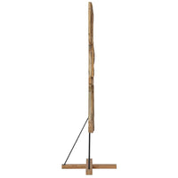 Albero di Natale Marrone 180 cm Legno massello di teak 42017929