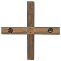 Albero di Natale Marrone 90 cm Legno massello di teak 42017930