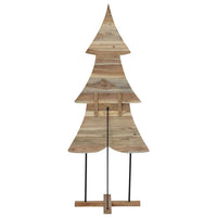 Albero di Natale Marrone 180 cm Legno massello di teak 42017933