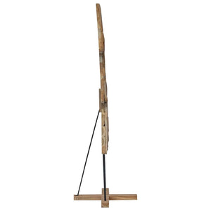 Albero di Natale Marrone 180 cm Legno massello di teak 42017933