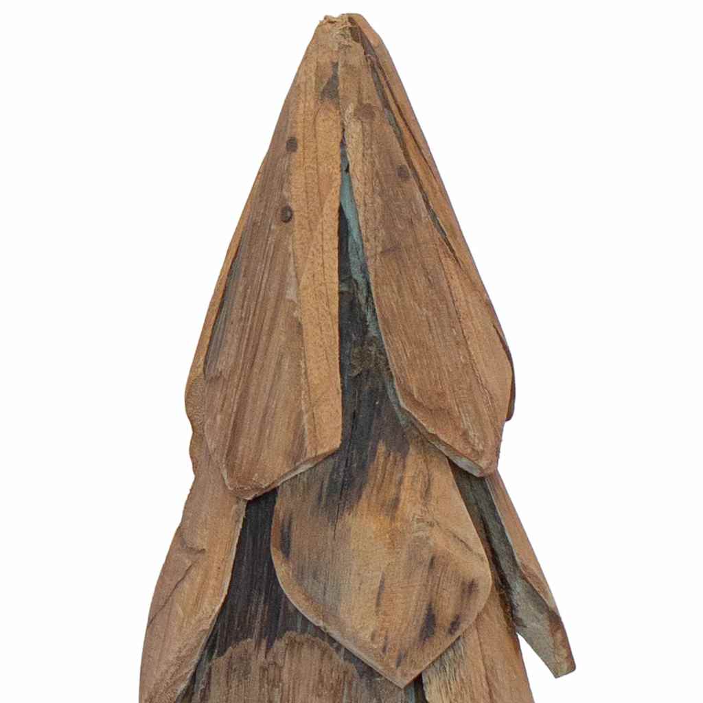 Albero di Natale Marrone 50 cm Legno massello di teak 42017937