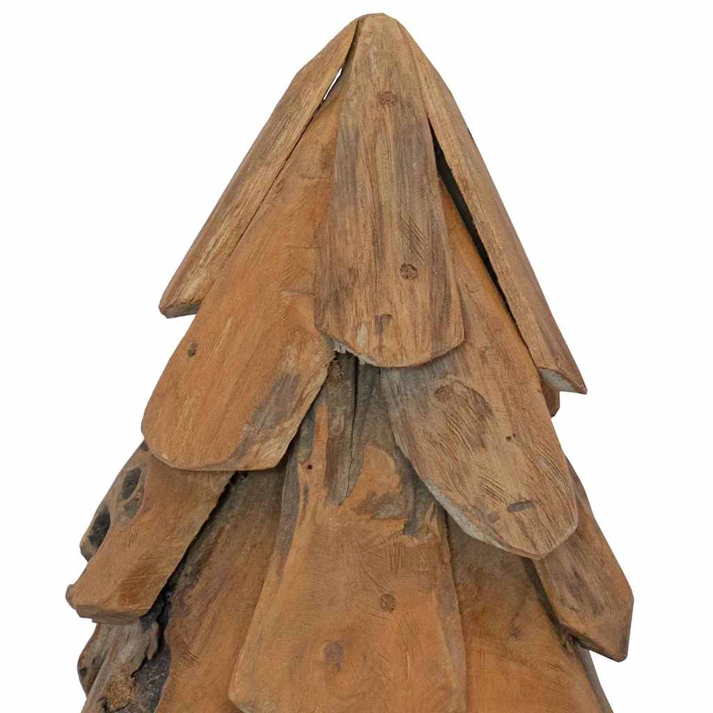 Albero di Natale Marrone 60 cm Legno massello di teak 42017940