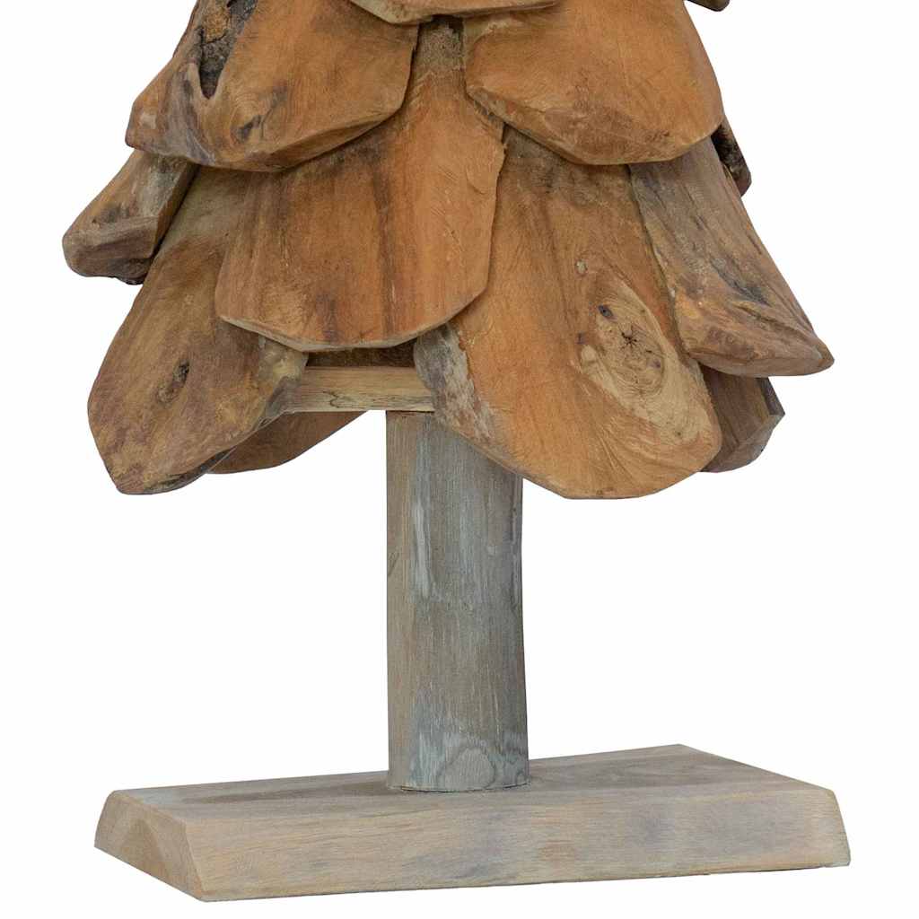 Albero di Natale Marrone 60 cm Legno massello di teak 42017940