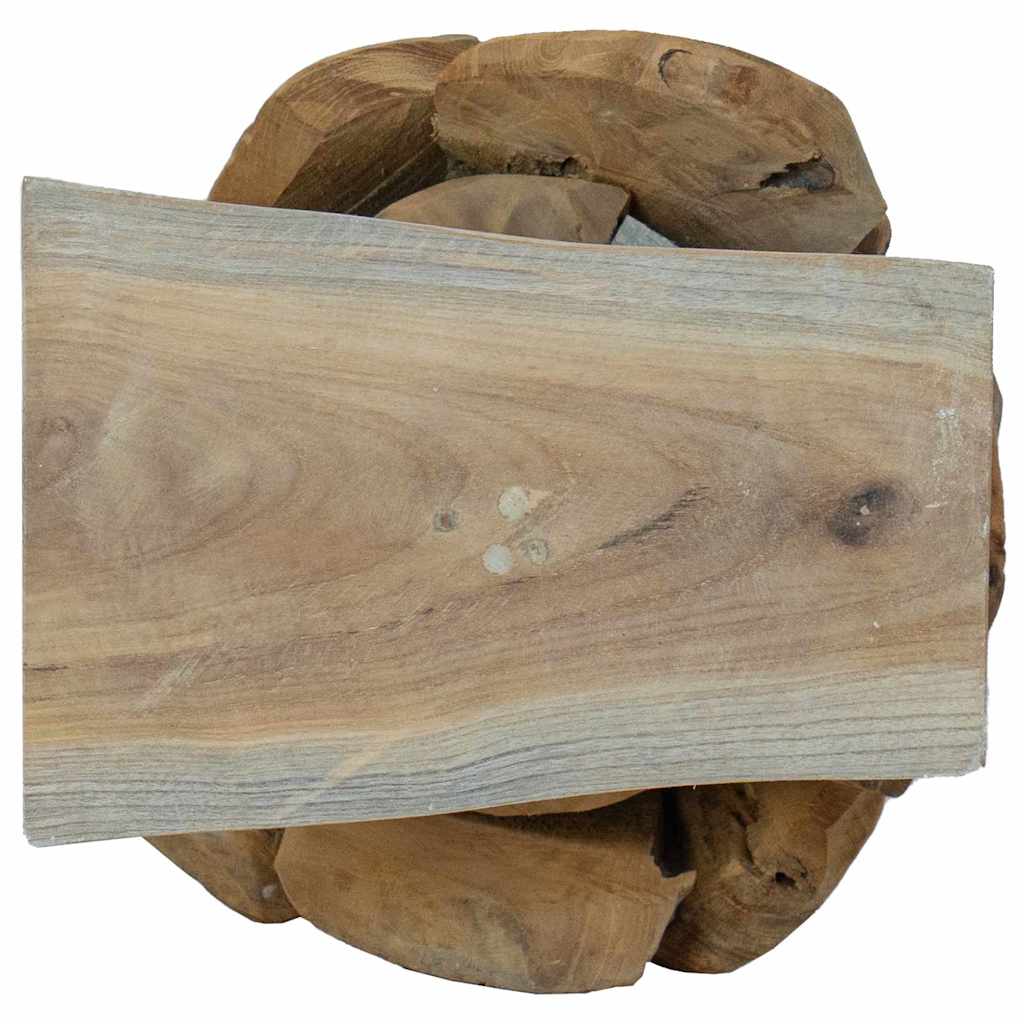 Albero di Natale Marrone 60 cm Legno massello di teak 42017940