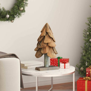 Albero di Natale Marrone 60 cm Legno massello di teak 42017940