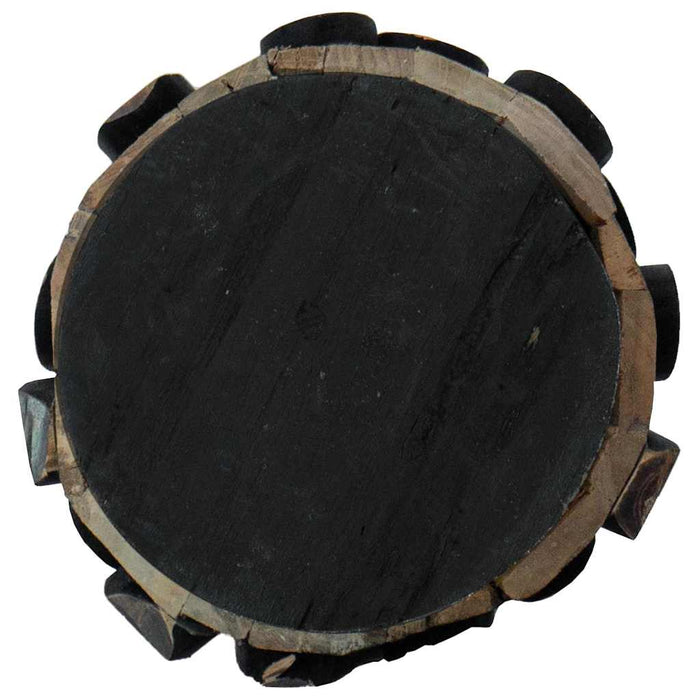 Albero di Natale Marrone 60 cm Legno massello di teak 42017943