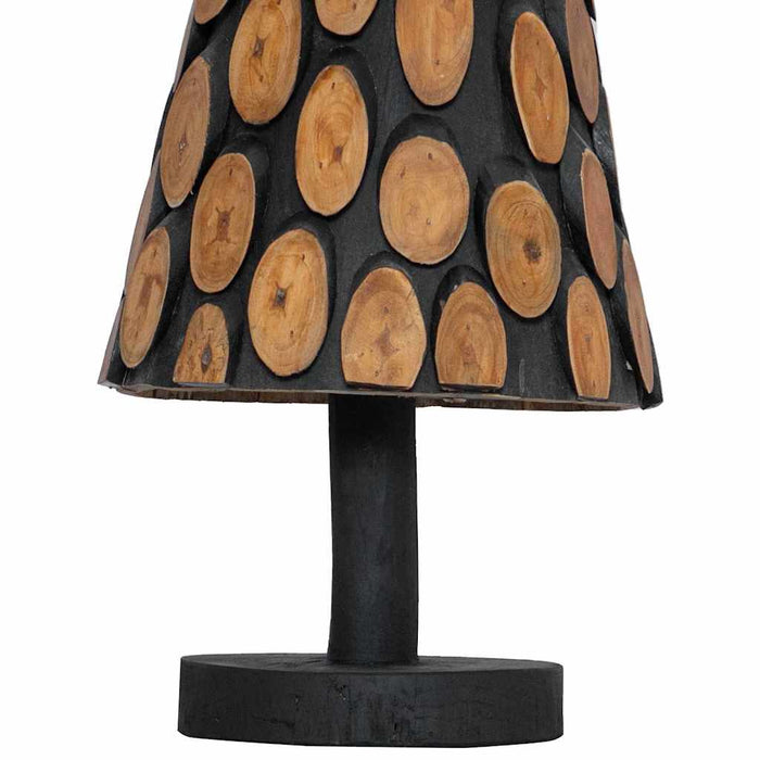 Albero di Natale Marrone 90 cm Legno massello di teak 42017944