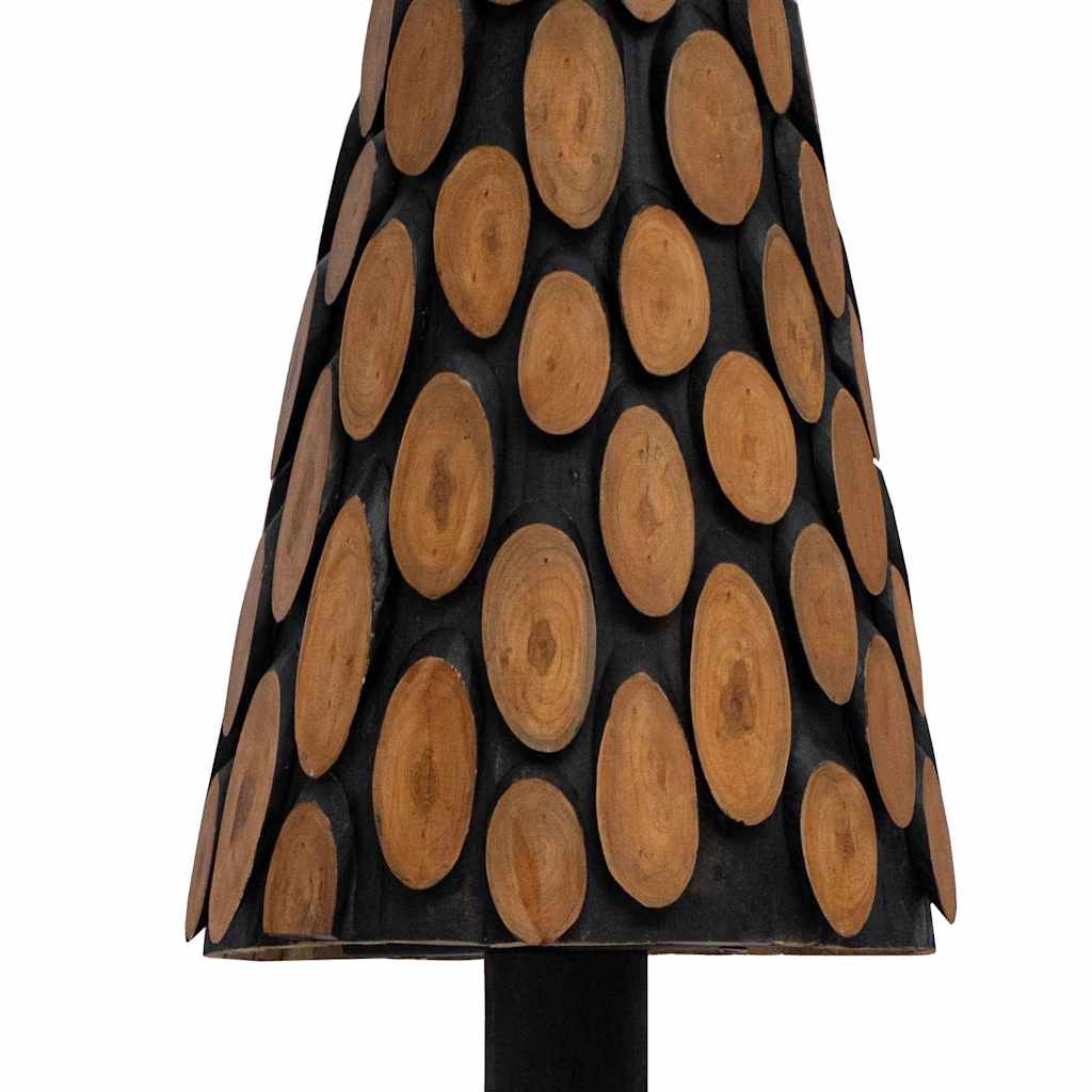 Albero di Natale Marrone 150 cm Legno massello di teak 42017946