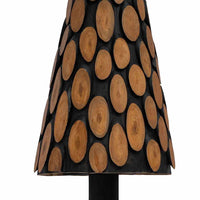 Albero di Natale Marrone 150 cm Legno massello di teak 42017946