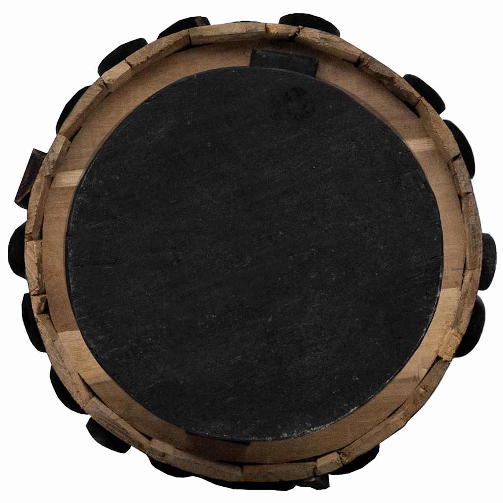 Albero di Natale Marrone 150 cm Legno massello di teak 42017946