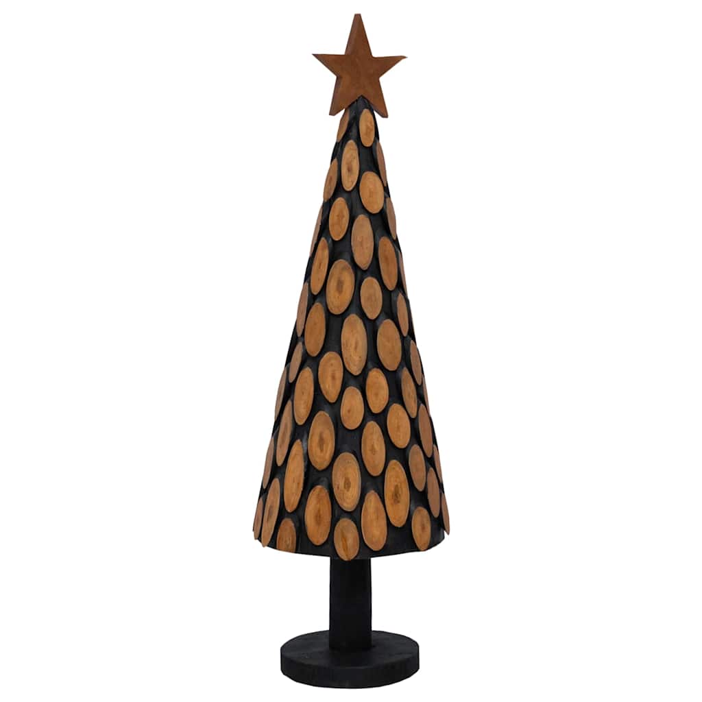 Albero di Natale Marrone 150 cm Legno massello di teak 42017946
