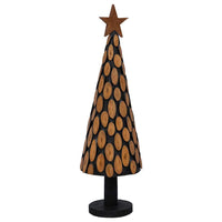 Albero di Natale Marrone 150 cm Legno massello di teak 42017946