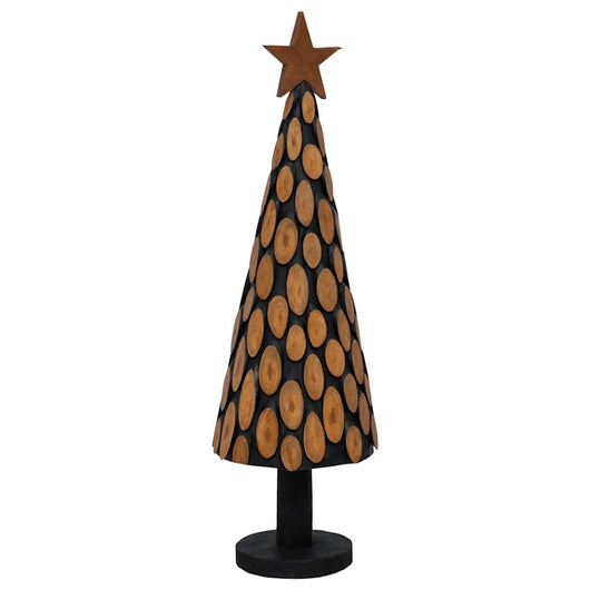 Albero di Natale Marrone 150 cm Legno massello di teak 42017946