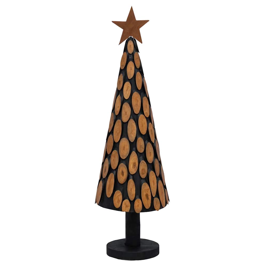Albero di Natale Marrone 150 cm Legno massello di teak 42017946
