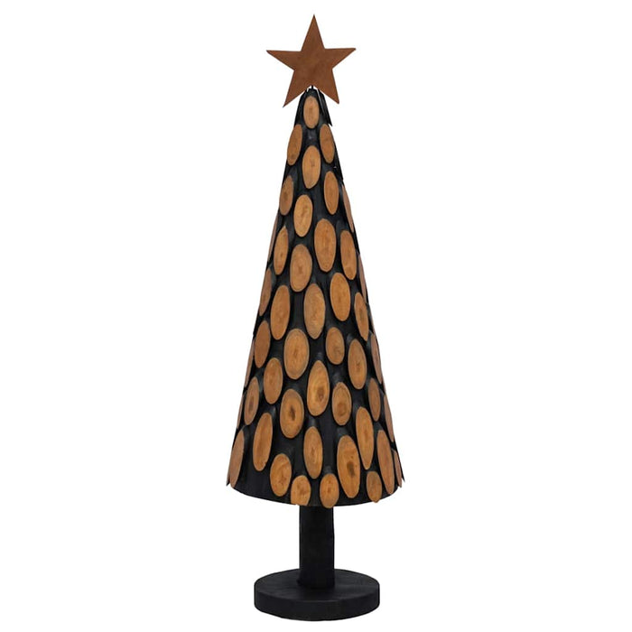 Albero di Natale Marrone 150 cm Legno massello di teak 42017946