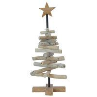 Albero di Natale Marrone 60 cm Legno massello di teak 42017947