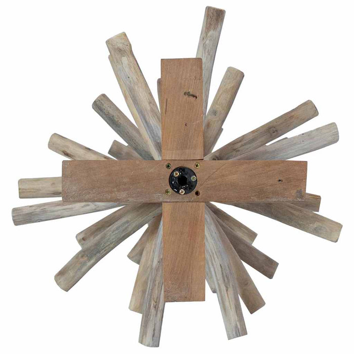 Albero di Natale Marrone 90 cm Legno massello di teak 42017948