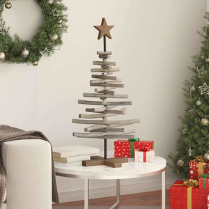 Albero di Natale Marrone 90 cm Legno massello di teak 42017948