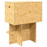 Terrario Marrone 80 x 50 x 100 cm OSB 3397885