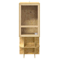 Terrario Marrone 50 x 50 x 130 cm OSB 3397888