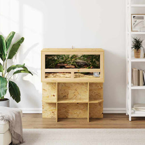 Terrario Marrone 80 x 40 x 90 cm OSB 3397893