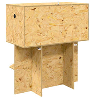 Terrario Marrone 80 x 40 x 90 cm OSB 3397893