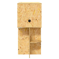 Terrario Marrone 80 x 40 x 90 cm OSB 3397893