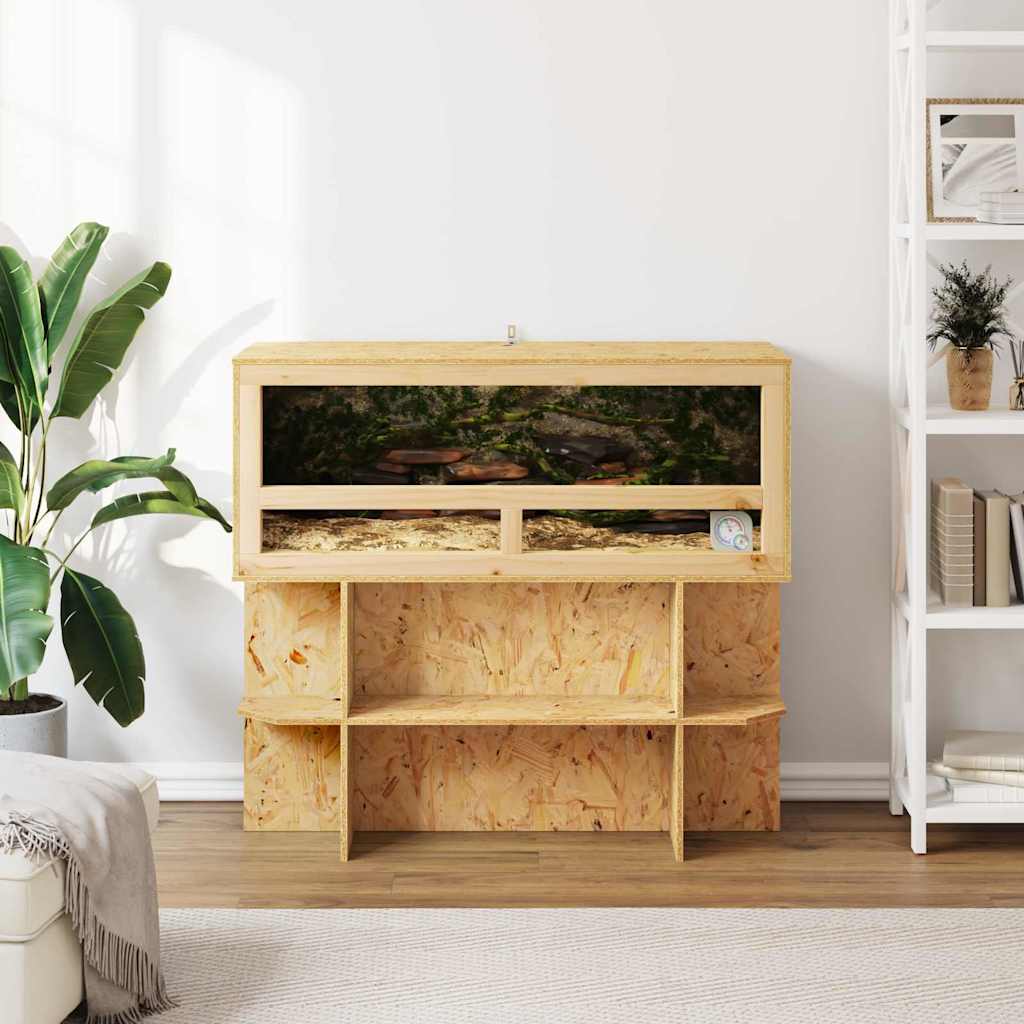 Terrario Marrone 100 x 40 x 90 cm OSB 3397894