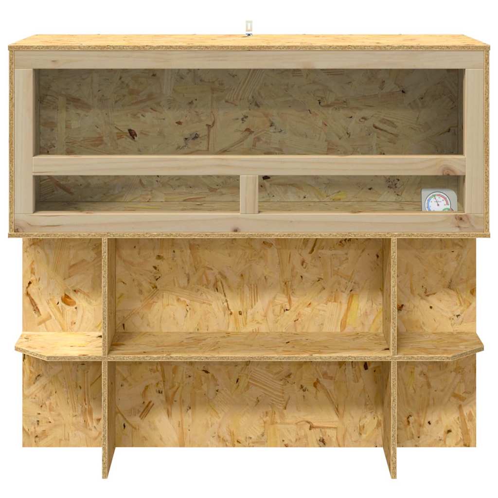 Terrario Marrone 100 x 40 x 90 cm OSB 3397894