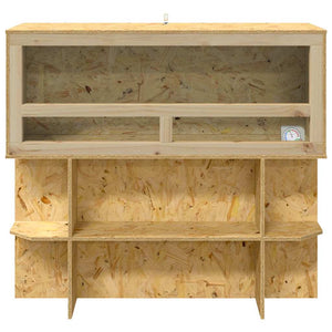 Terrario Marrone 100 x 40 x 90 cm OSB 3397894