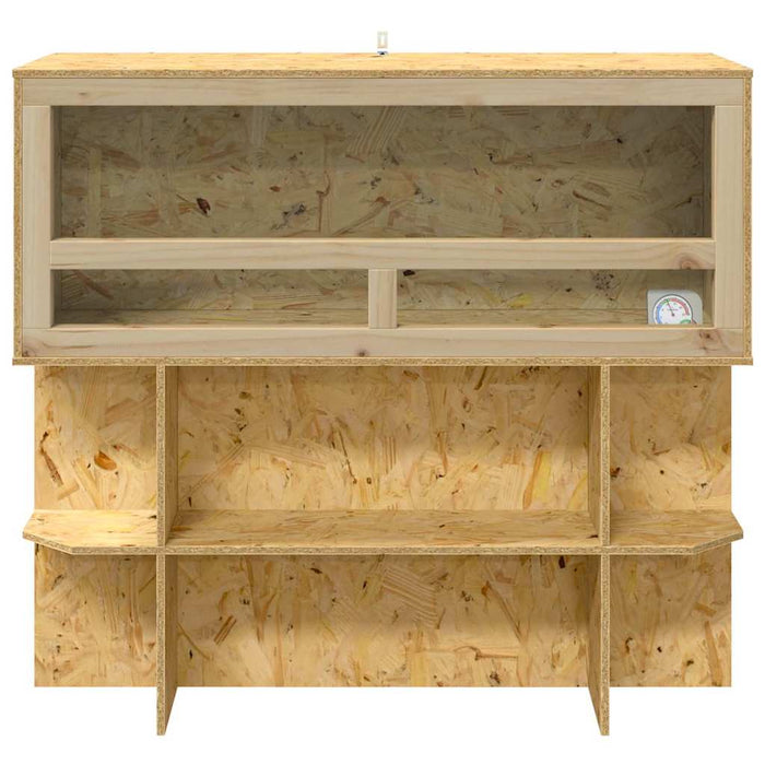 Terrario Marrone 100 x 40 x 90 cm OSB 3397894