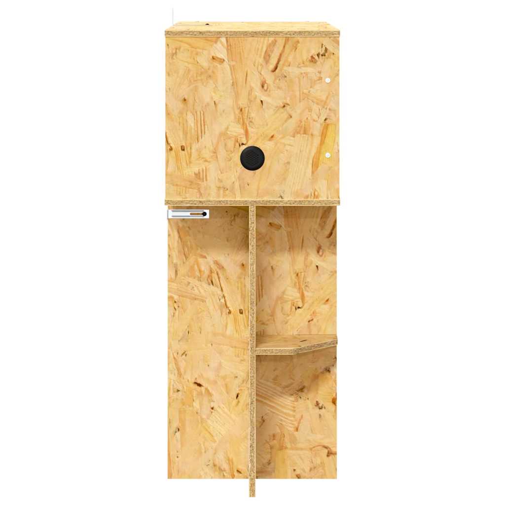 Terrario Marrone 60 x 30 x 80 cm OSB 3397895