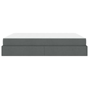 vidaXL Struttura del letto Grigio scuro 180 x 200 cm Tessuto