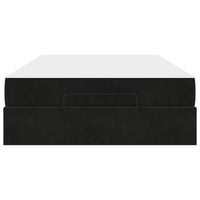 Struttura letto con materasso con materasso 2 pcs Nero Velluto 3399554