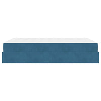 vidaXL Struttura del letto Blu 140 x 200 cm Velluto