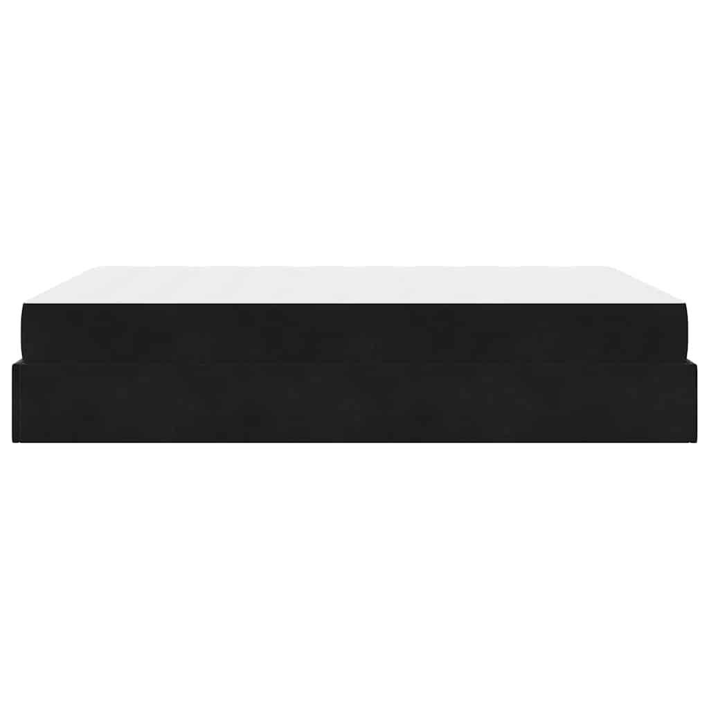 vidaXL Struttura del letto Nero 160 x 200 cm Velluto