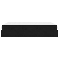 vidaXL Struttura del letto Nero 160 x 200 cm Velluto