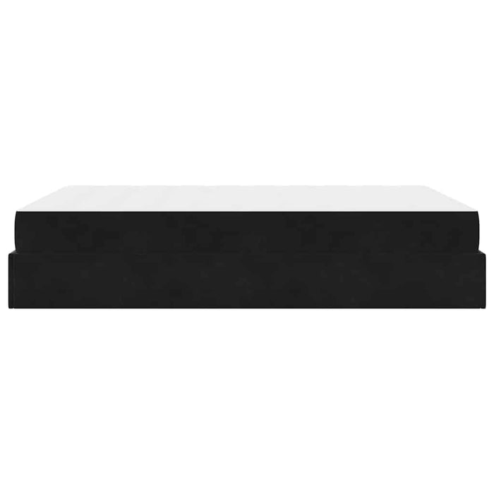 vidaXL Struttura del letto Nero 160 x 200 cm Velluto