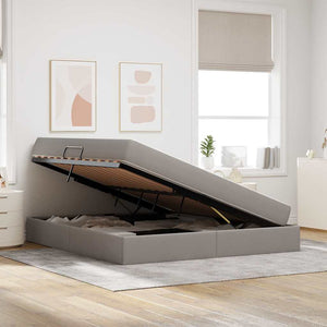 Letto con contenitore e materasso Talpa 160 x 200 cm Poliestere